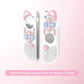 Cat ear silicone Joycon cover for Switch 2 on a pink gradient background