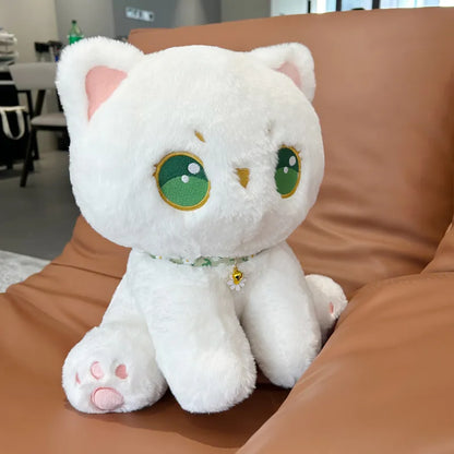 Green Eyed Cat Plushie