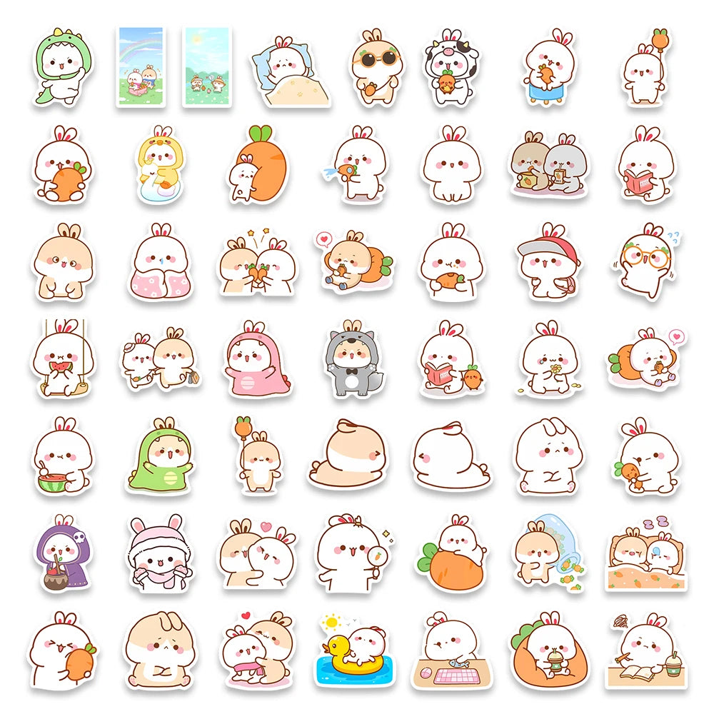 Kawaii Bunny Sticker Pack