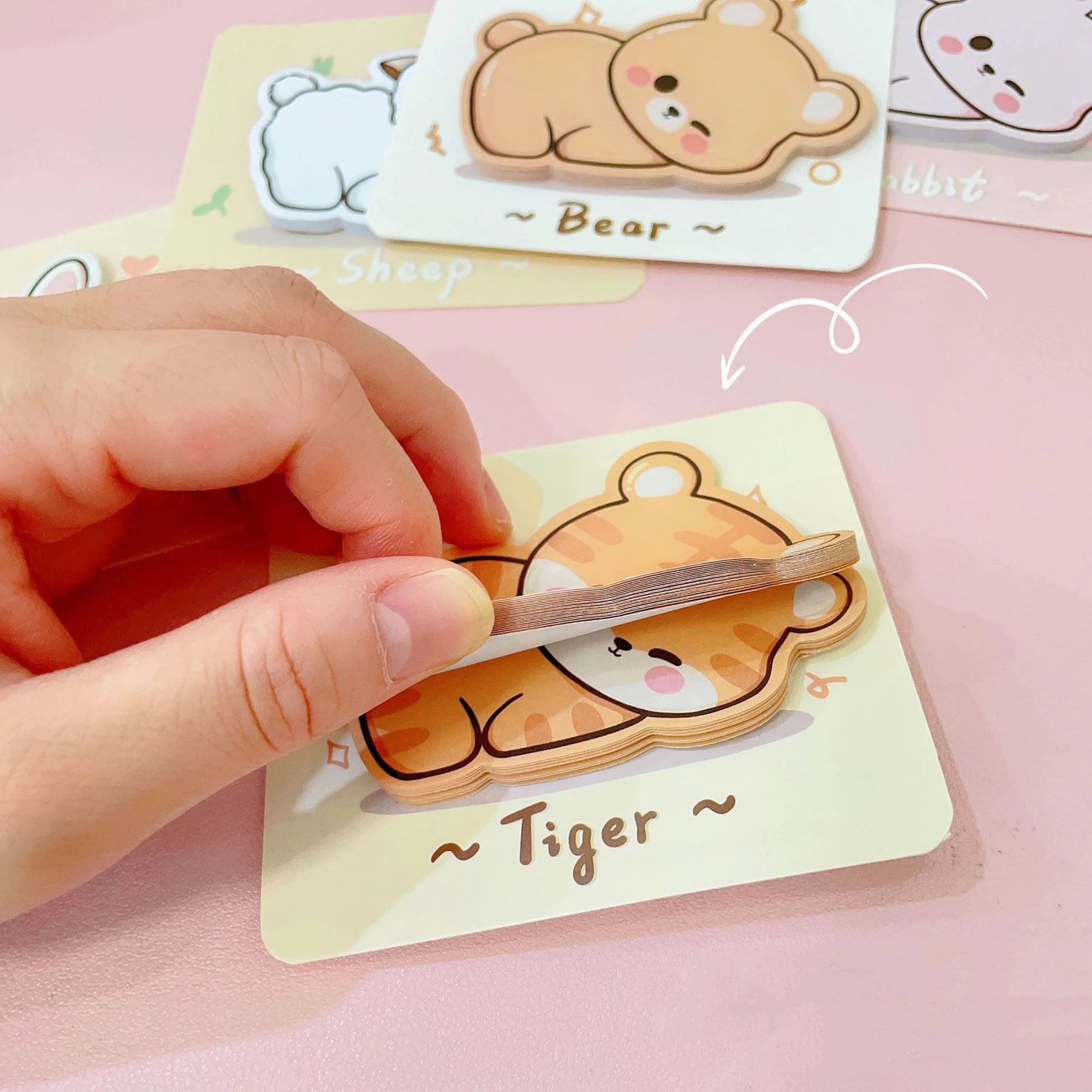 Adorable Animal Memo Pad