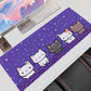 Kawaii Brick Kitties Desk Pad