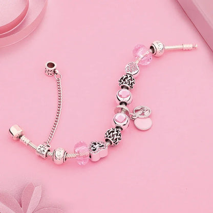 Kawaii Pink Charm Bracelets