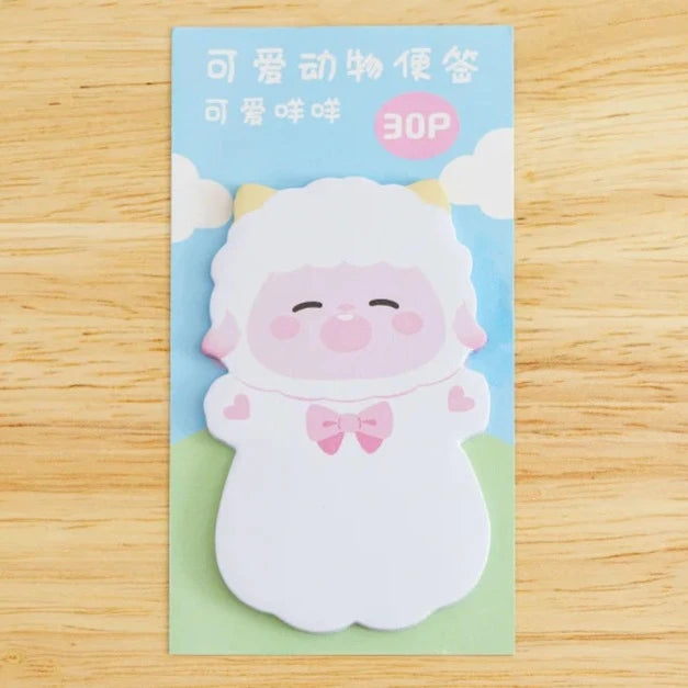 Kawaii Animal Hugs Sticky Notes