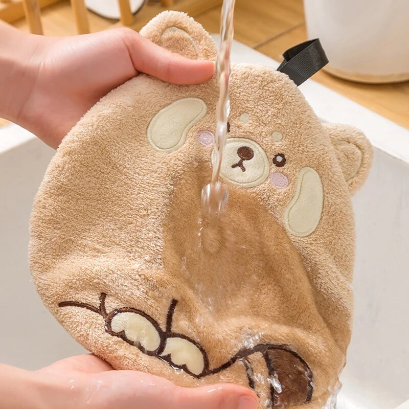 Cute Animal Hand Towel