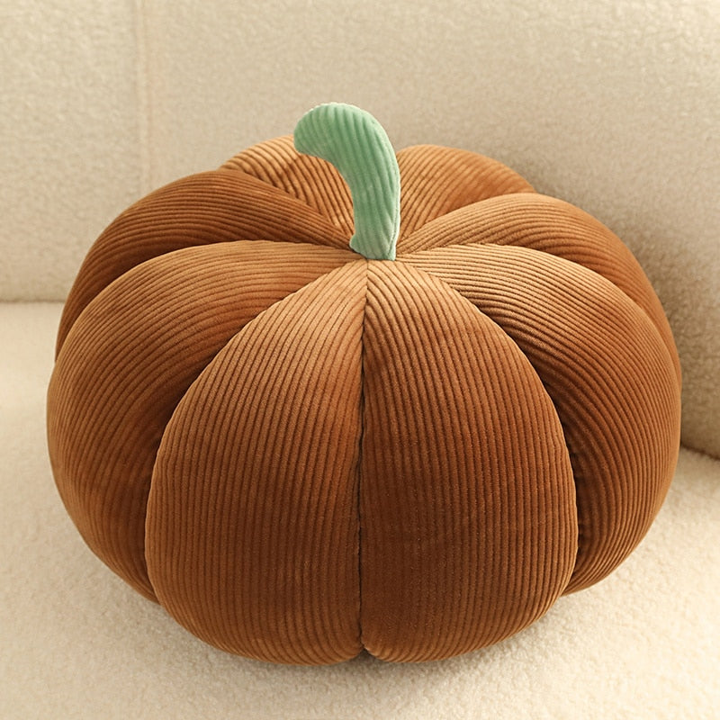 Kawaii Brown Fall Pumpkin Plushie