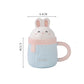 Pastel Bunny Ceramic Mugs