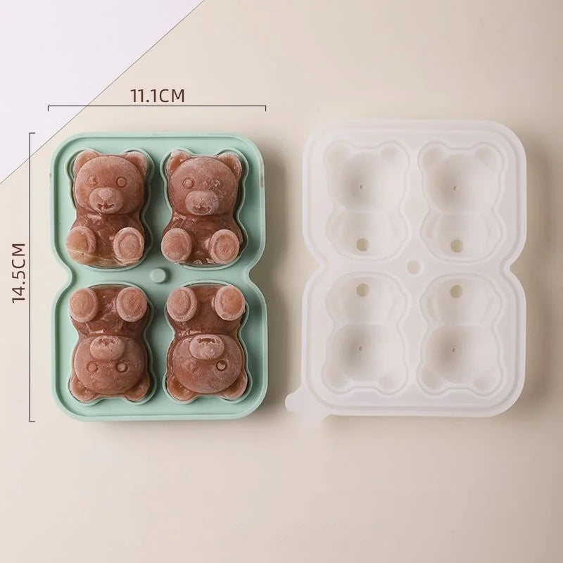 Teddy Bear Ice Mold