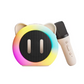 Kawaii Cat White Bluetooth Mini Karaoke machine with onemicrophone