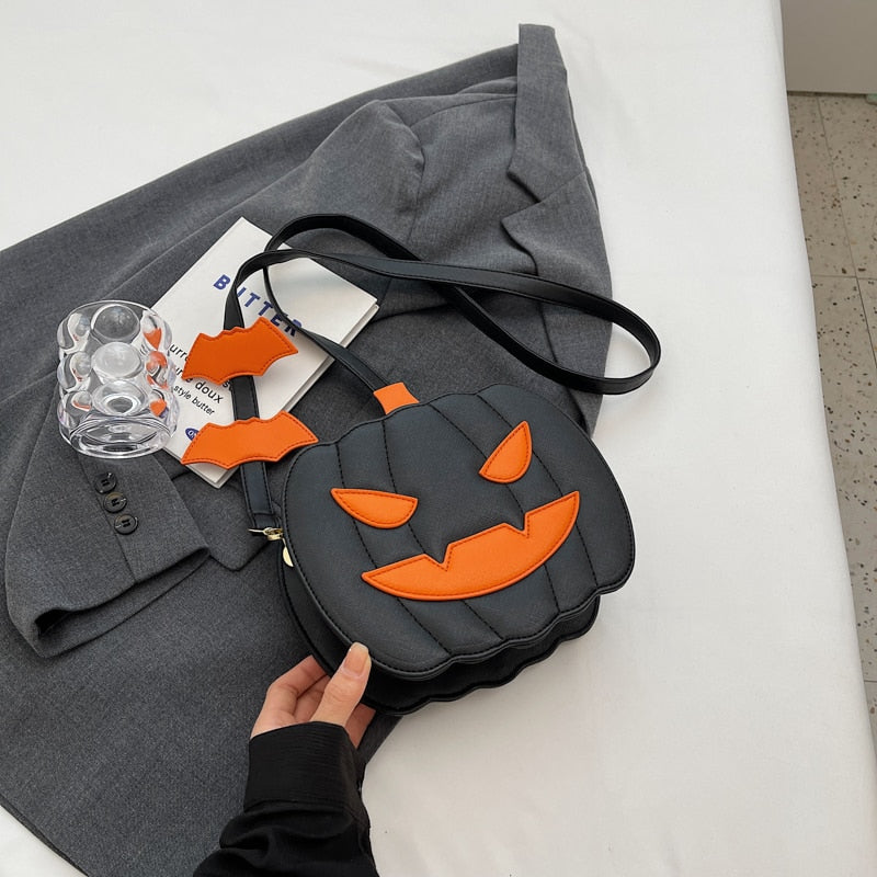 Kawaii Spooky Pumpkin Purse