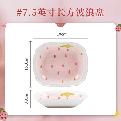 Strawberry Ceramic Tableware