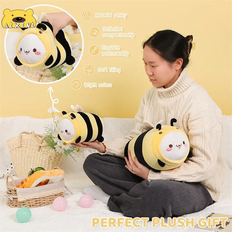 Cat Bee Plushie