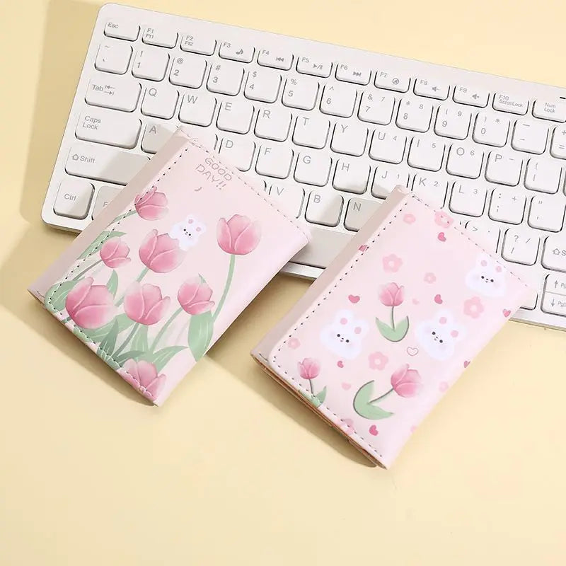 Kawaii Tulip Bunny Wallets