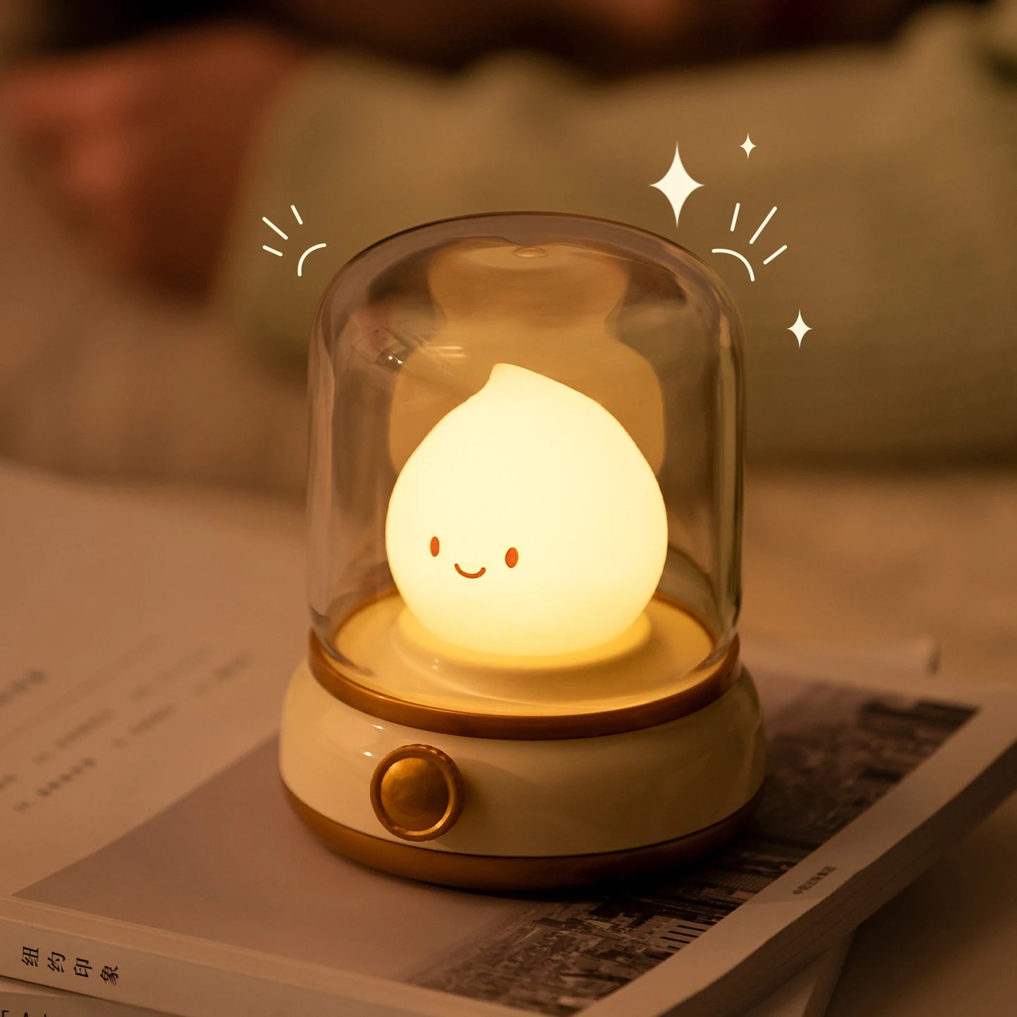 Kawaii Flame Night Light