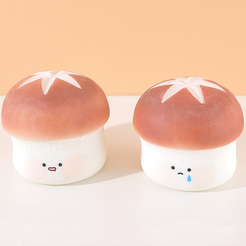 Kawaii Shiitake Mushroom Squish Toys