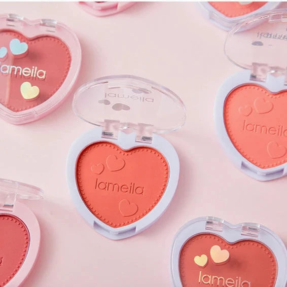 Lameila Lovely Heart Powder Blush