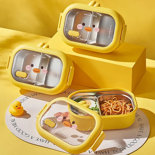 Kawaii Duck Bento Boxes