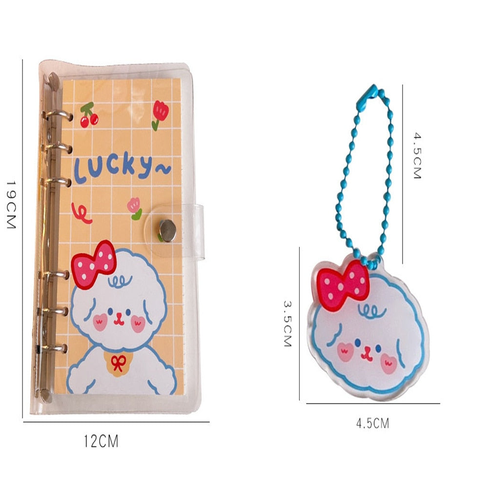 Kawaii Binder Notebook & Pendant