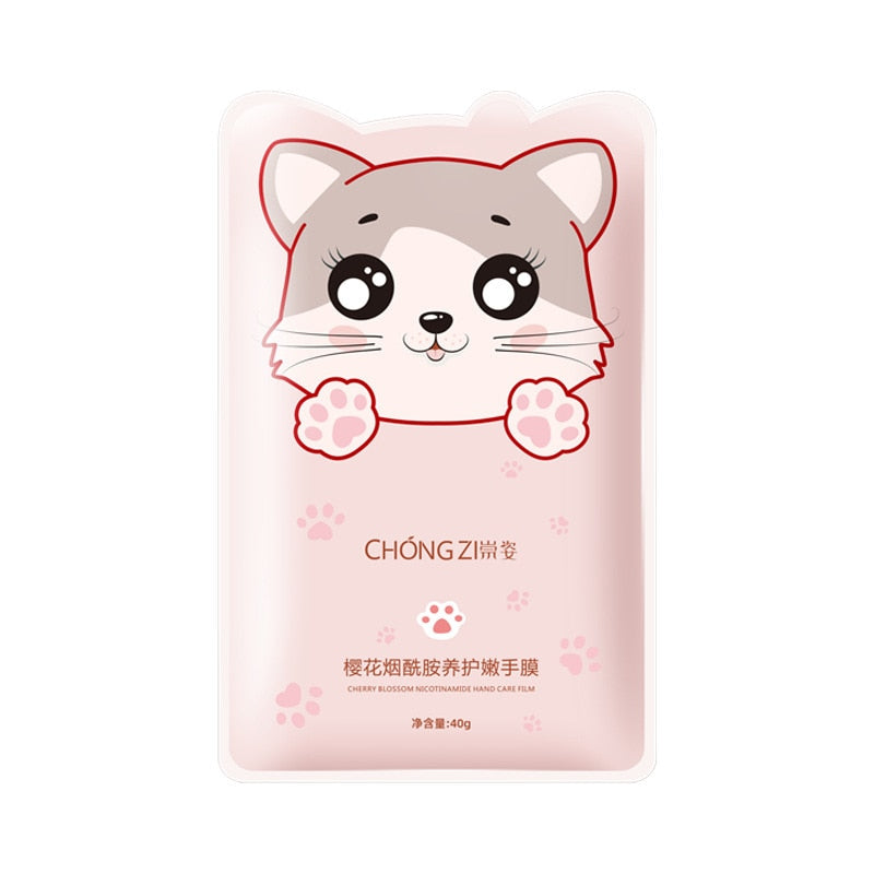 Kawaii Cherry Blossom Extract Hand Mask