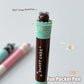 Fun pocket pen with a teddy bear on top, labeled 'sweet cake', on a light grey background.