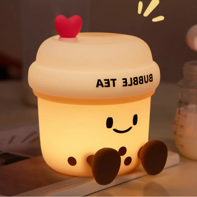 Kawaii Bubble Tea Night Light