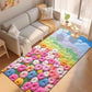 Vibrant Plush Flowers Rug