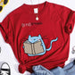 "(STU)DYING" Cat Graphic T-Shirt