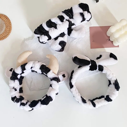Cow Print Headbands
