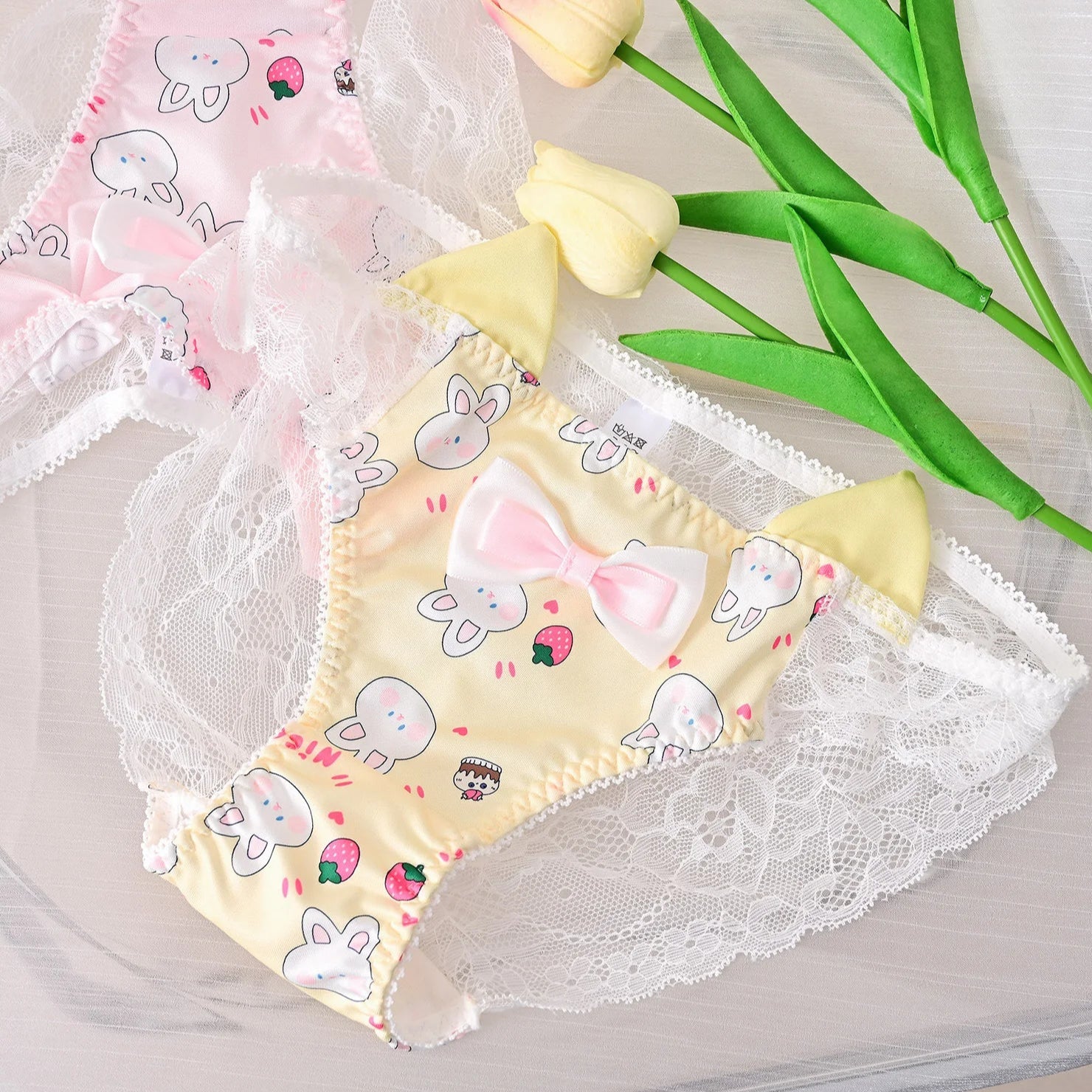 Kawaii Bunny Print Underwear