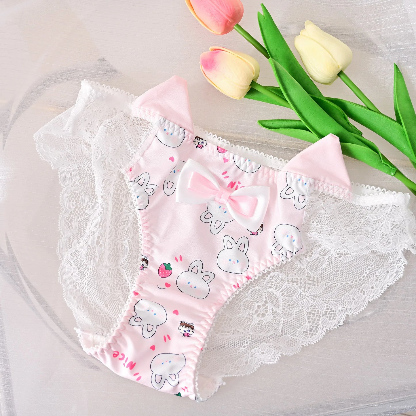 Kawaii Bunny Print Underwear