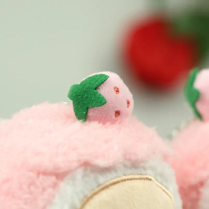 Strawberry Dessert Plushie Keychains