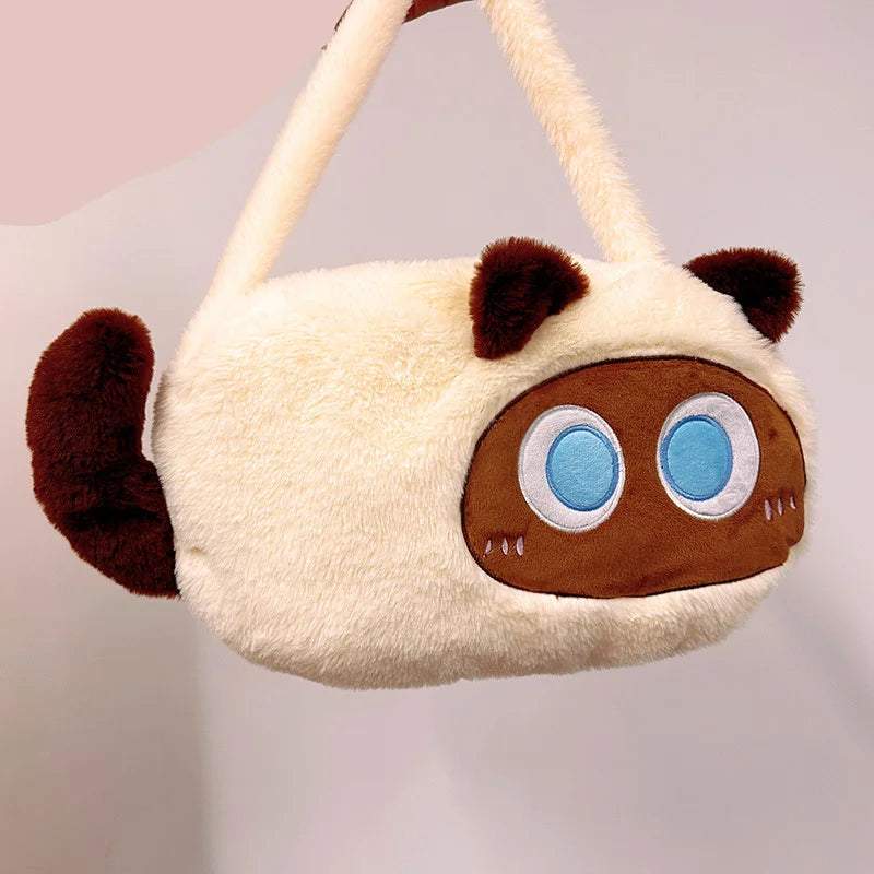 Kawaii Plush Cat Bags