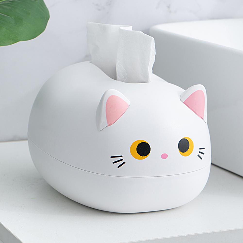 Kawaii Neko Cat Tissue Box