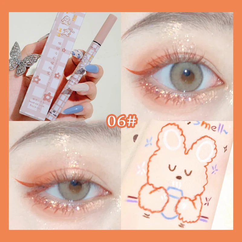 Kawaii Smooth Colorful Matte Eyeliner