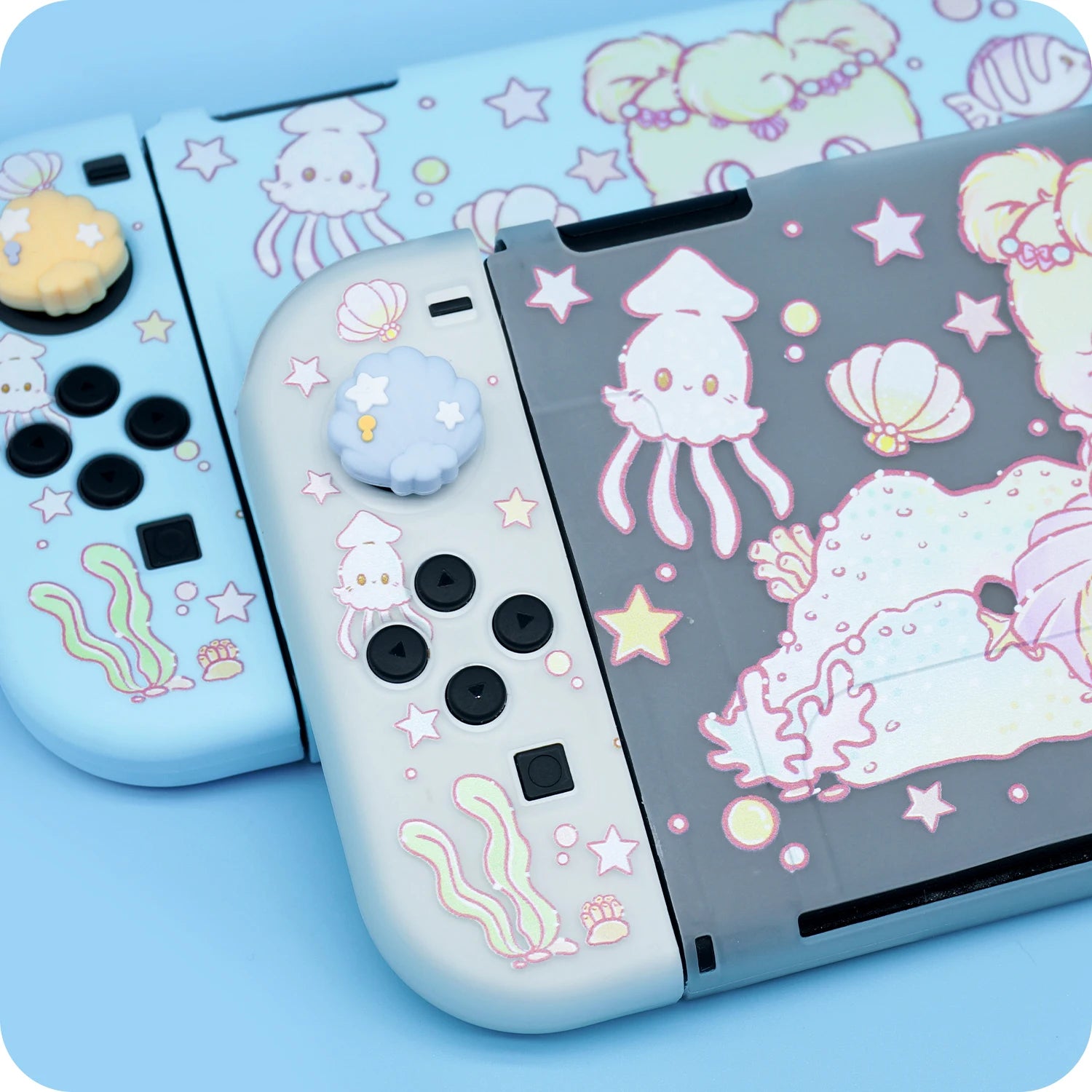 Ocean Princess Bear Nintendo Switch Case