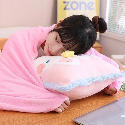 Kawaii Pillow + Blanket Combo