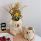 Kawaii Koala Planter Pots in Beige