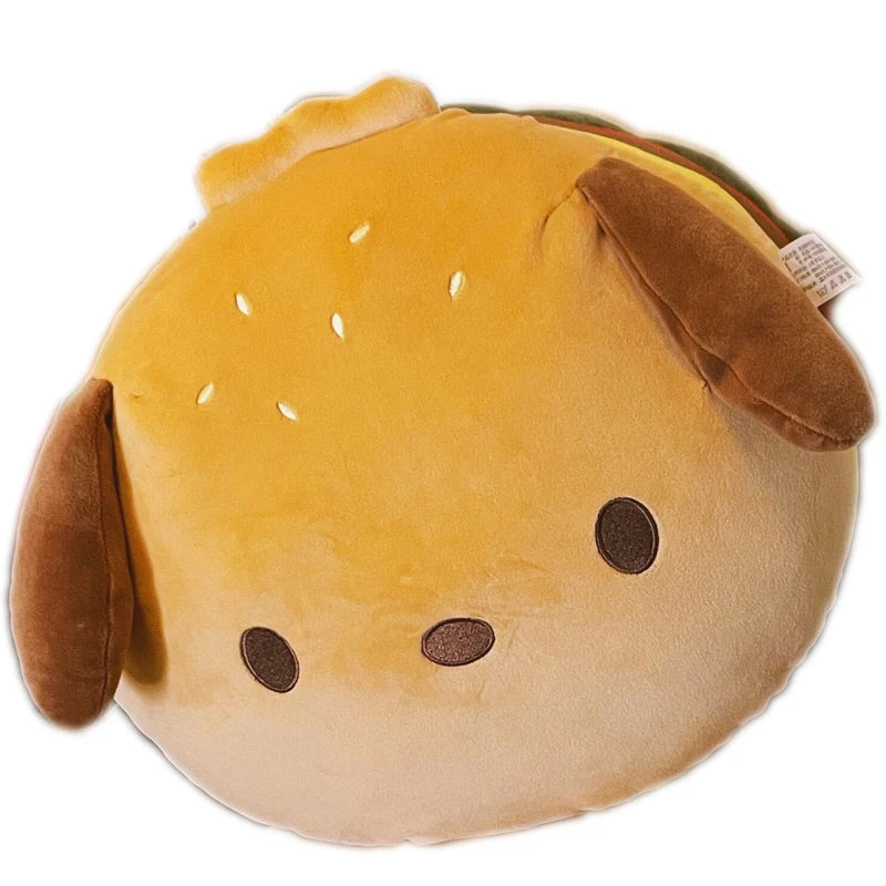 Yummy Hamburger Puppy Plushie