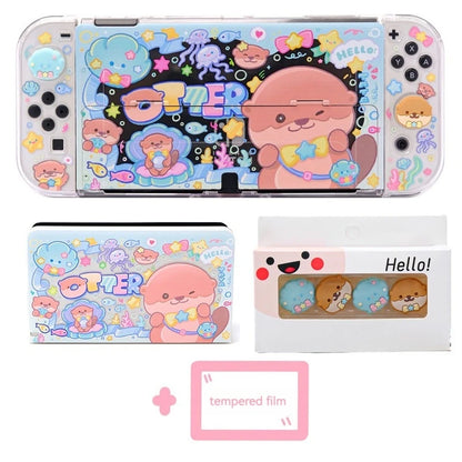 Kawaii Otter Nintendo Switch Case