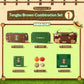 Tengbu Brown-Combination Set with Ruralcat branding on a green background