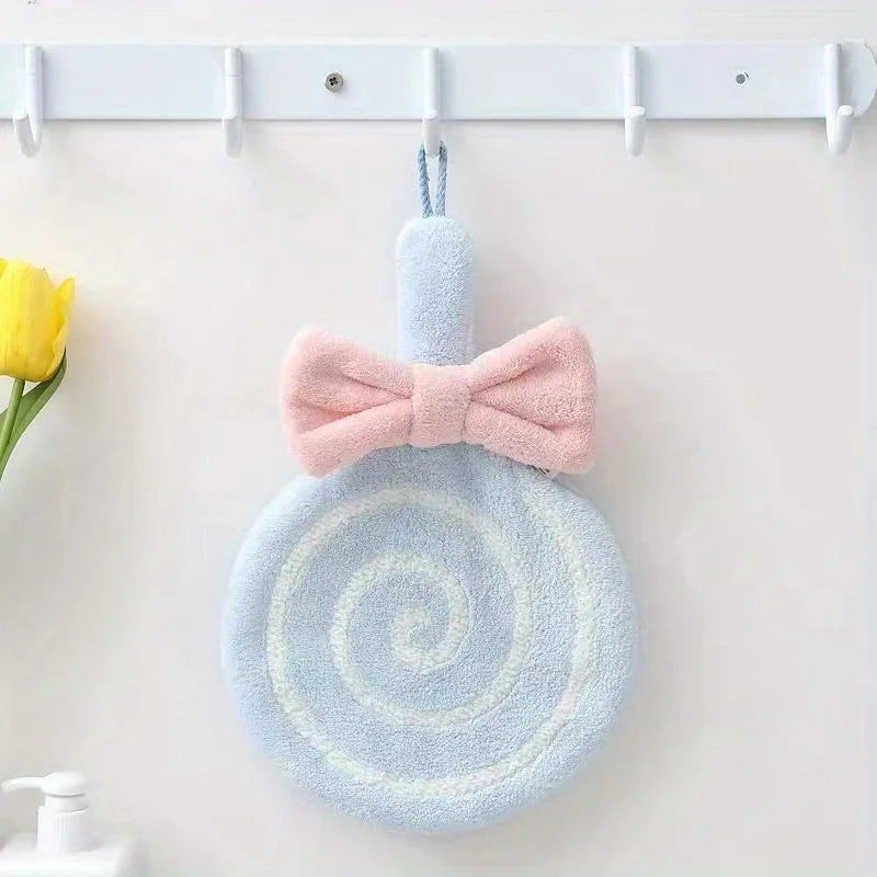 Cute Lollipop Hand Towels