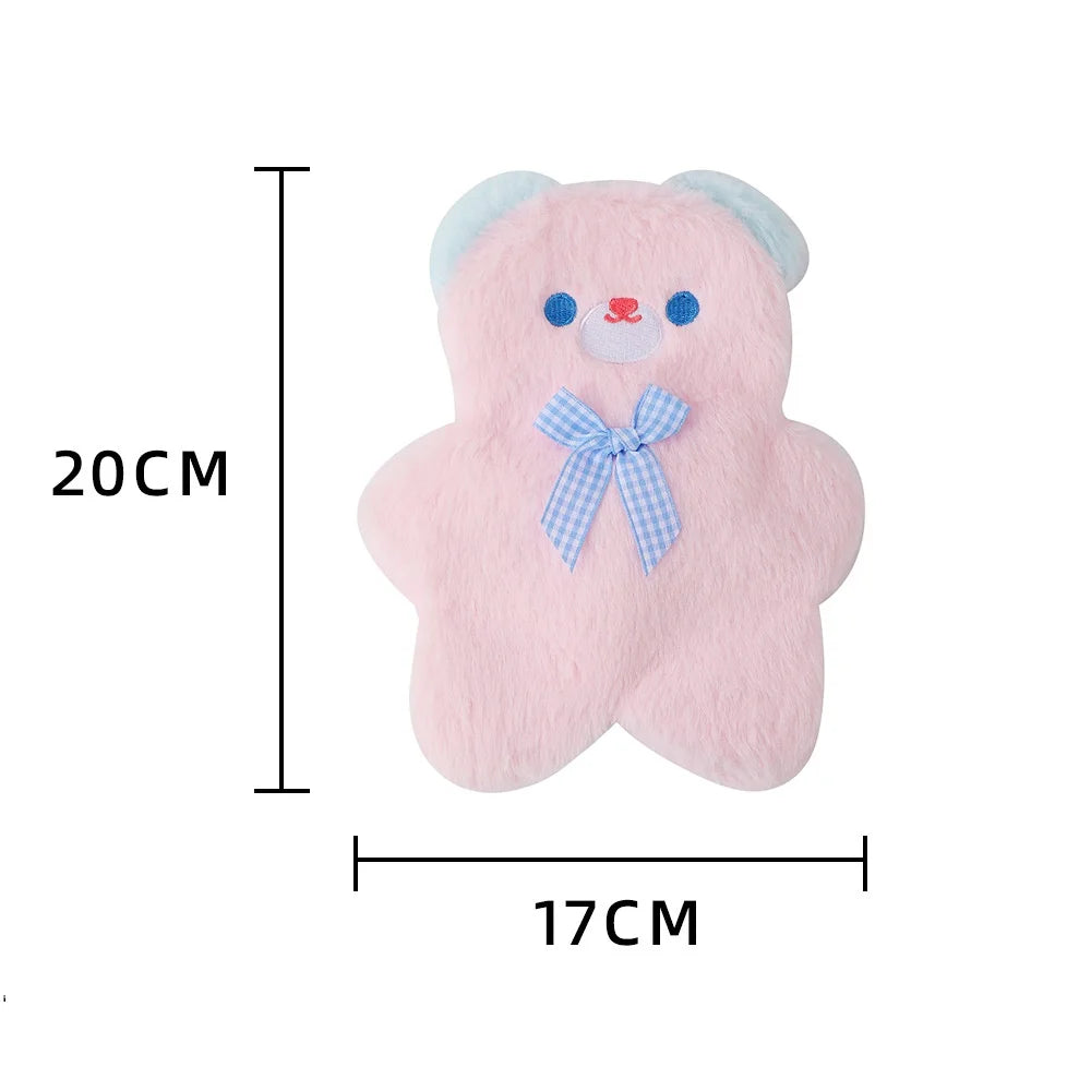 Plush Pastel Bear Pencil Case