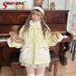 Kawaii Sweet Lolita Winter Coat in Yellow