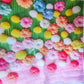 Vibrant Plush Flowers Rug