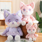 Kawaii Cherry Blossom Fox Plushies