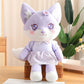 Kawaii Cherry Blossom Fox Plushie