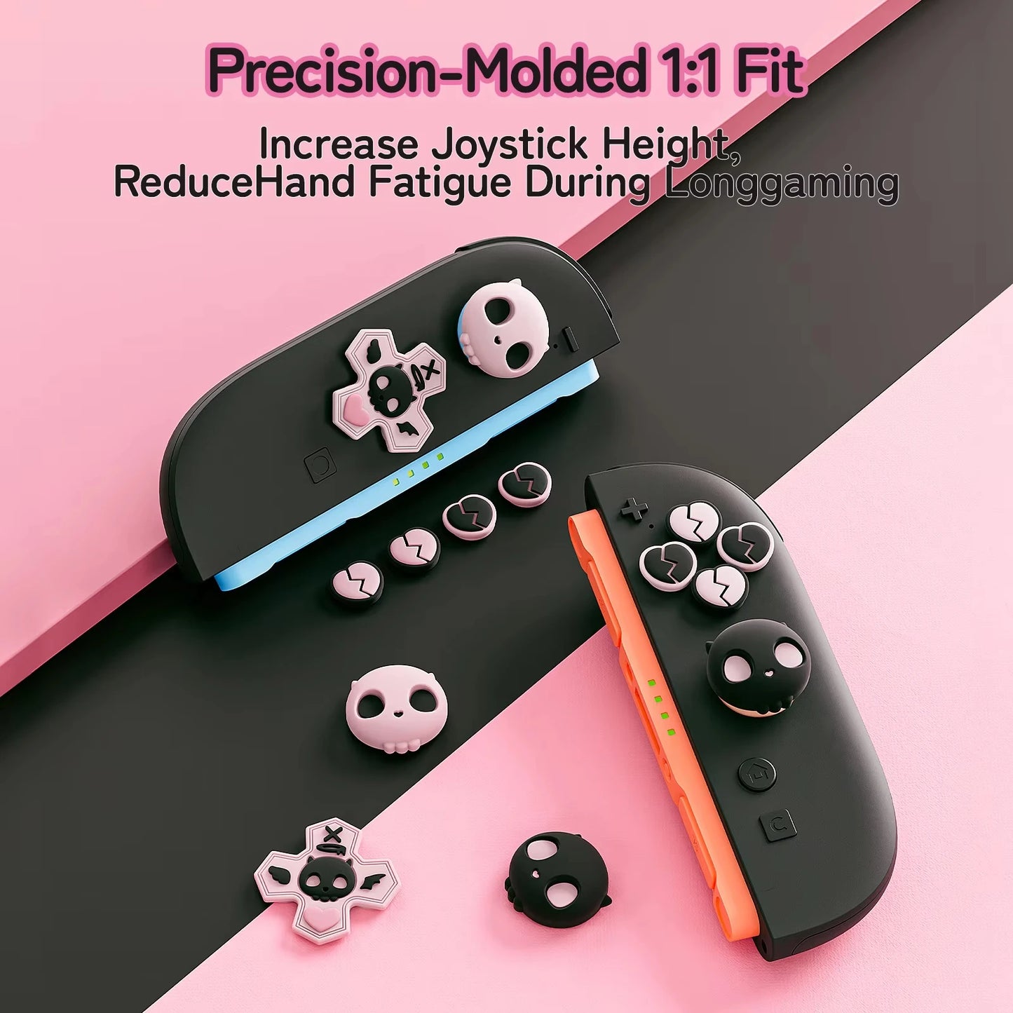 Kawaii Gamers Dream Joystick and Dpad Covers NS2