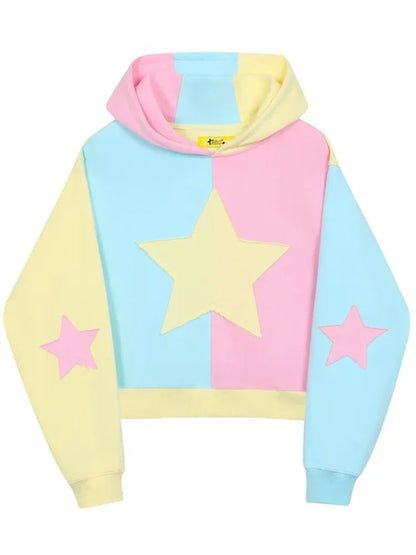 Pastel Star K-Pop Hoodie