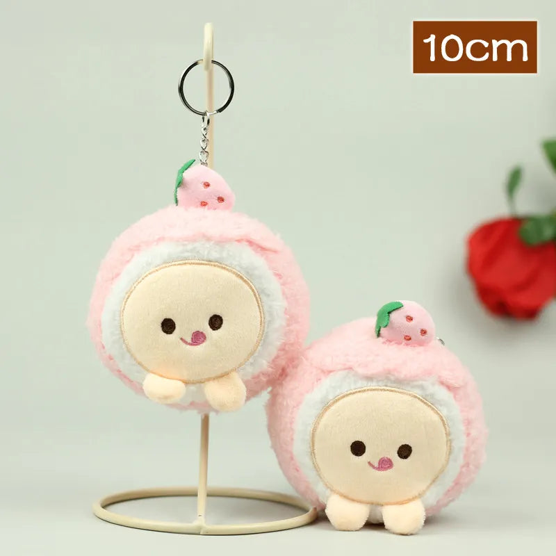 Strawberry Dessert Plushie Keychains – Kore Kawaii