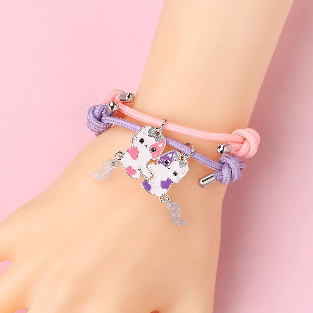 Kawaii Cat Friendship Bracelets