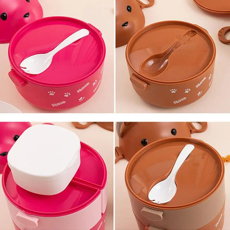 Bear Stackable Bento Box  Kawaii Lunch On-the-Go! – Kore Kawaii